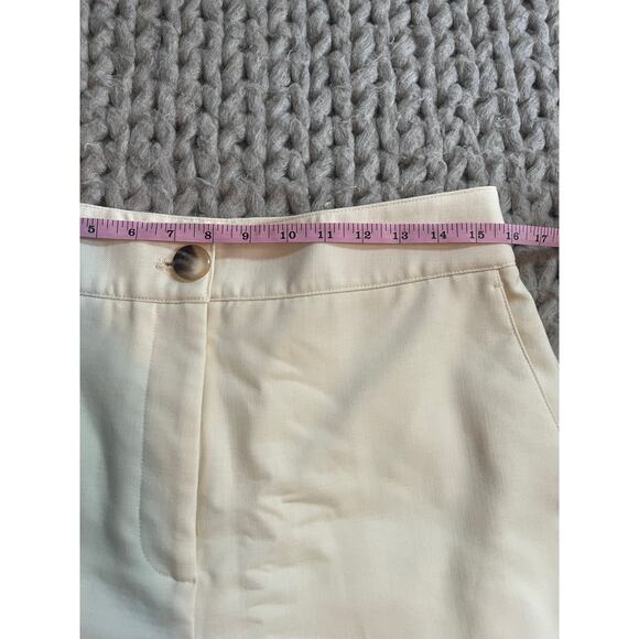 Sezane Cream Straight Leg Pants - Picture 6 of 11